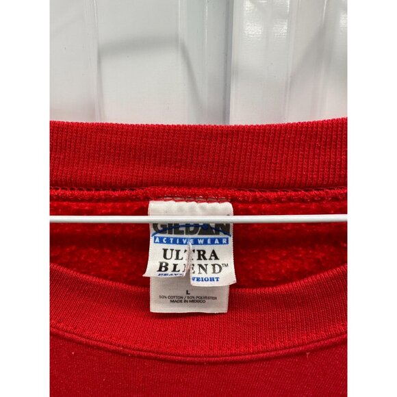 Vintage Wolf Sweatshirt, Yellowstone 90s Crewneck, Size Large - Picture 4 of 4